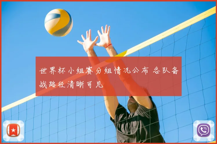 世界杯小组赛分组情况公布 各队备战路径清晰可见